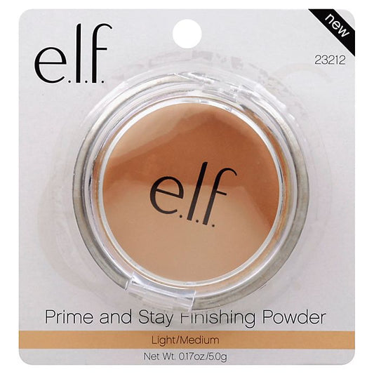 e.l.f. Prime & Stay Finishing Powder Light/Medium