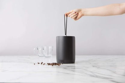 Chef'n Ceramic Coffee Canister, One Size, Anthracite *Damaged Packaging*