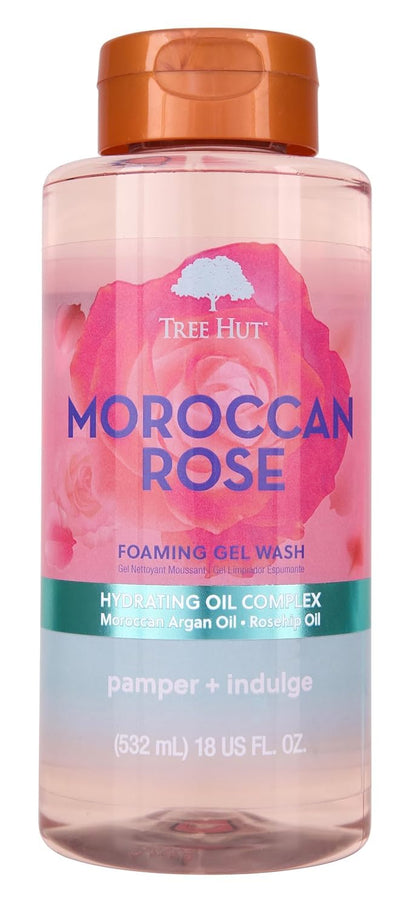 Moroccan Rose Foaming Gel Body Wash