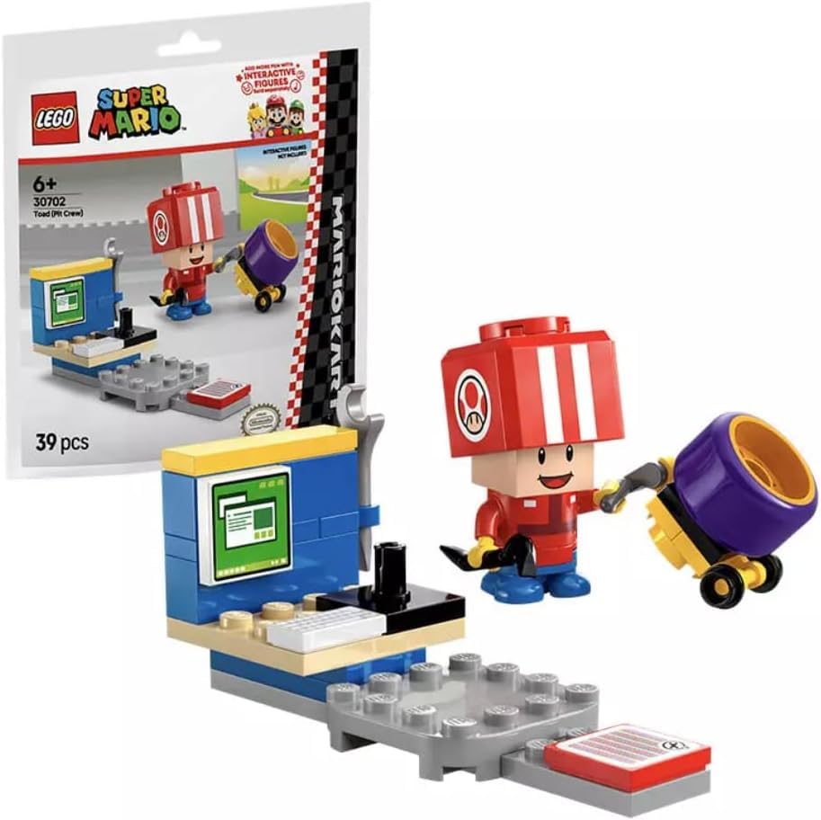 Mario Kart Toad Pit Crew by LEGO