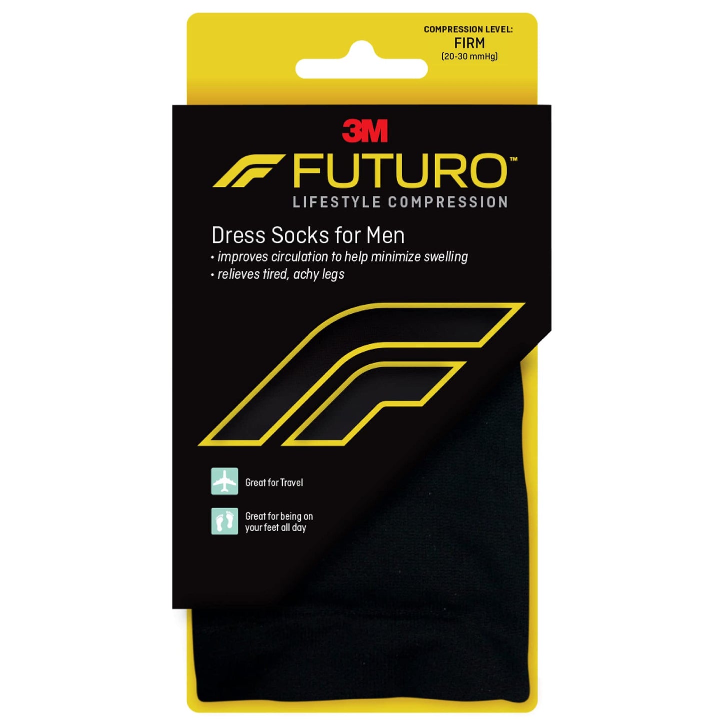 FUTURO Dress Socks For Men Firm Medium