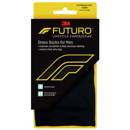 FUTURO Dress Socks For Men Firm Medium