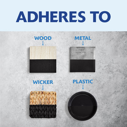 Rust-Oleum 2X Ultra Cover Satin Canyon Black Spray Paint and Primer In One - 12 oz *Damaged Can*