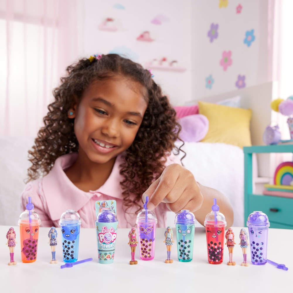 Barbie Mini Barbie Land Pop Reveal Dolls 5-Pack (Styles May Vary)