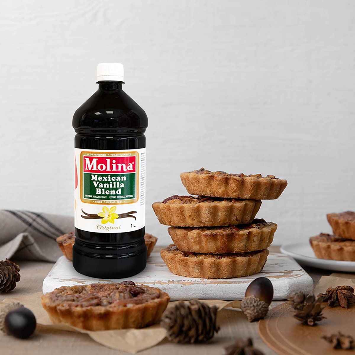 Molina Vanilla Blend 33.8oz (1l) (Exp. 03/09/2029)
