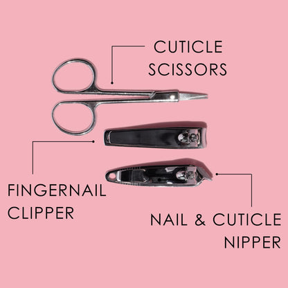 Travel Manicure Kit – 6-Piece Nail Tool Set