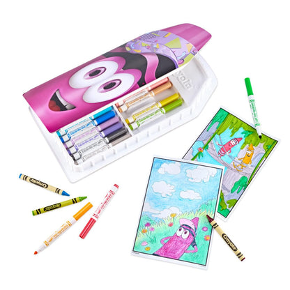 Crayola Coloring Set with Limited Edition Mauve Art Case