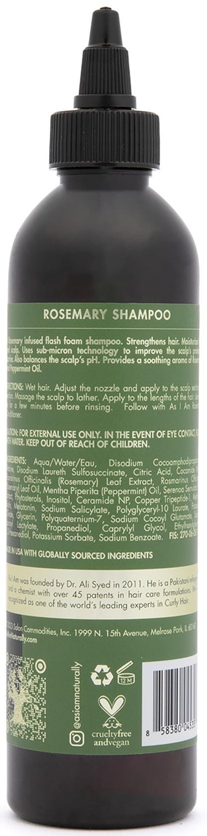 As I Am Rosemary Shampoo