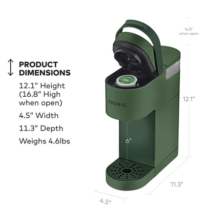 Keurig K-Mini Single Serve K-Cup Pod Coffee Maker Evergreen