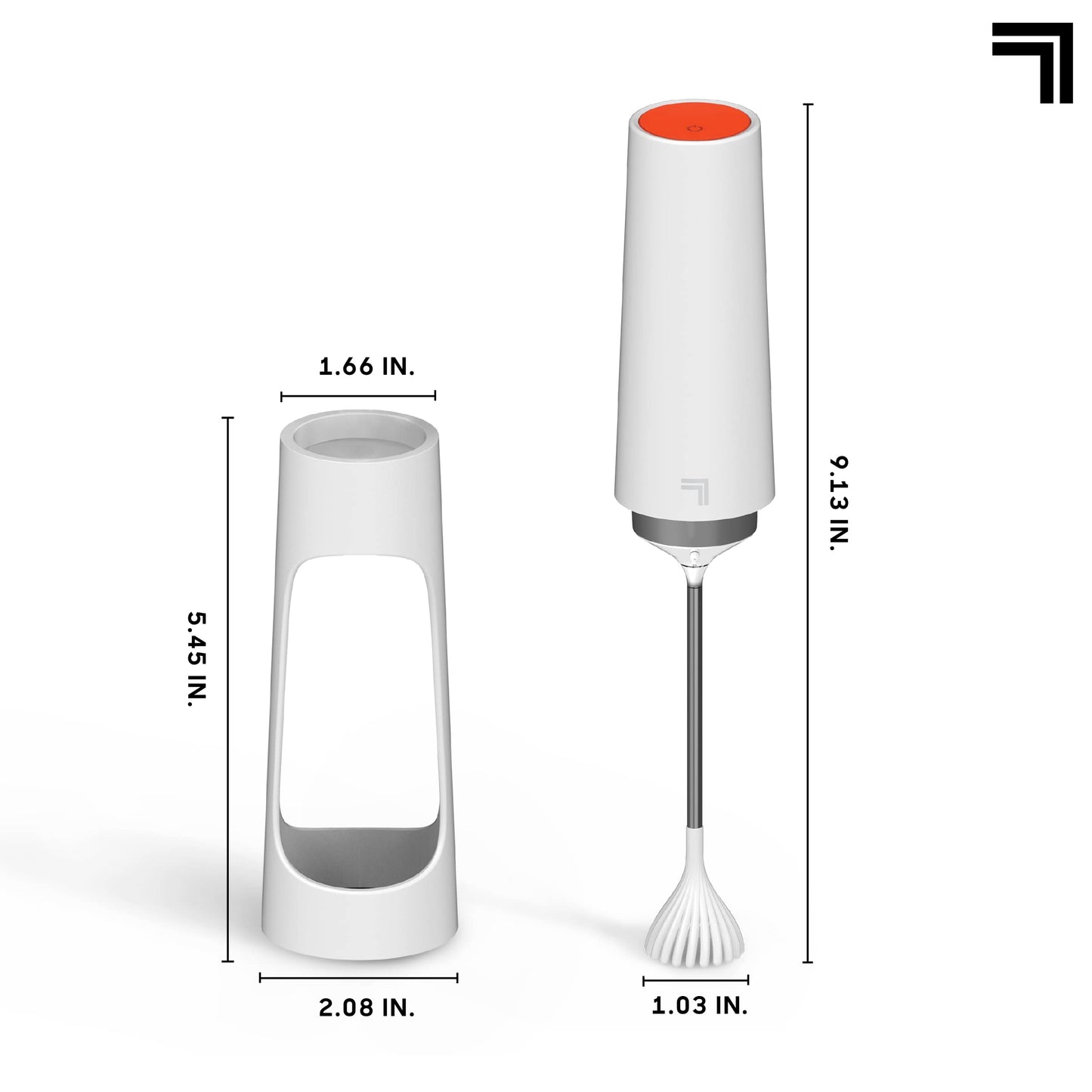 Sharper Image® Electric Milk Frother