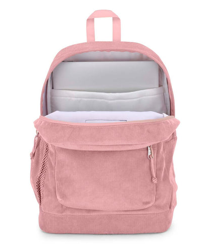 JanSport Cross Town Plus Remix Backpack, Misty Pink Corduroy