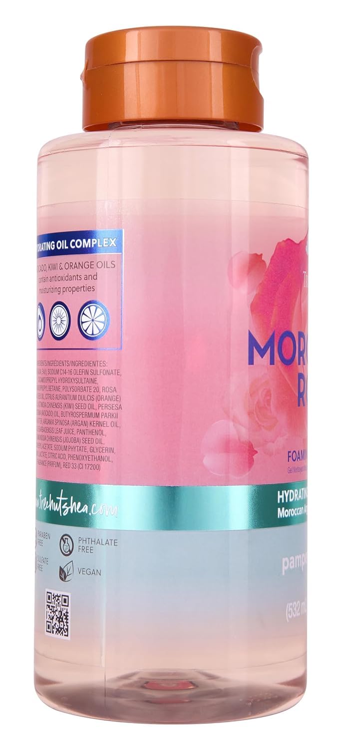 Moroccan Rose Foaming Gel Body Wash