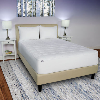 AllerEase Total Allergy Defense Mattress Pad Queen *Open/Damaged Box*