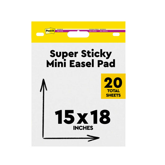 Post-it Super Sticky Mini Easel Pad
