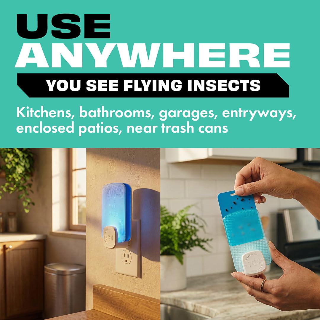 STEM Flying Insect Trap - Indoor Fruit Fly & Gnat Catcher