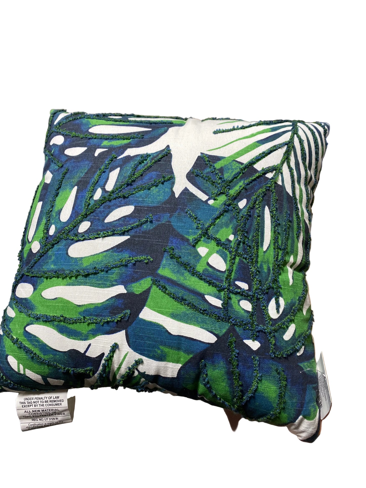 House To Home Pillow - Monstera Leaves