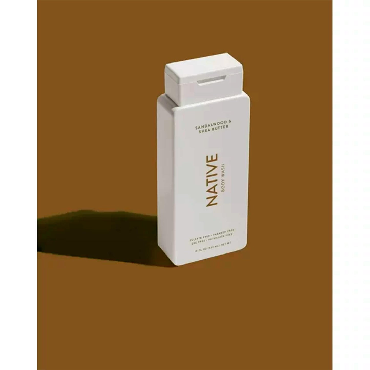 Native Sandalwood & Shea Butter Body Wash 18 Oz