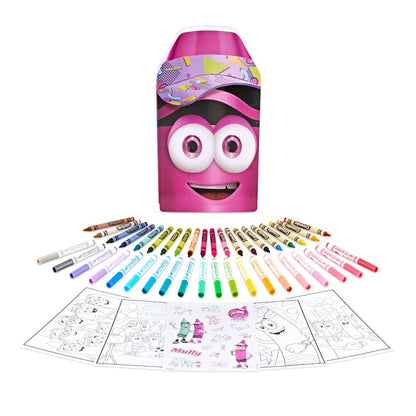 Crayola Coloring Set with Limited Edition Mauve Art Case