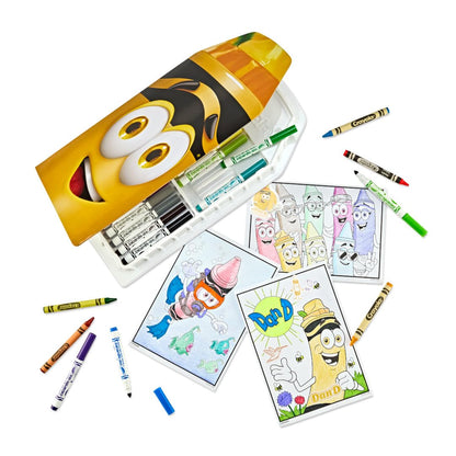 Crayola Coloring Set with Limited Edition Yellow Art Case