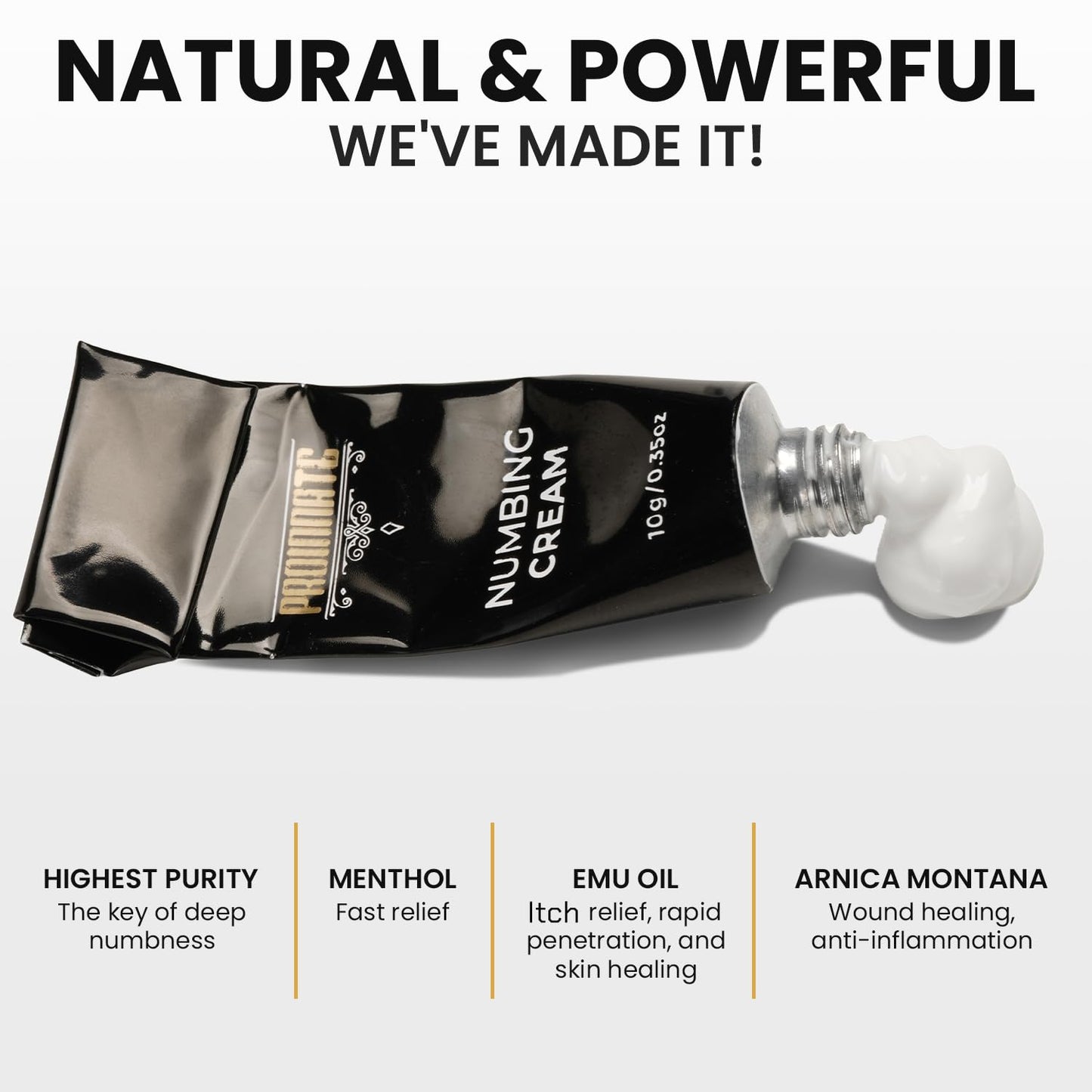 Proinnate Max Strength Numbing Cream 5 x 10g