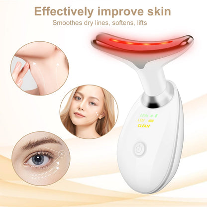 Face and Neck Skin Care Light Therapy