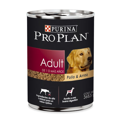Purina Pro Plan Adult Dog Food Chicken & Rice 13oz (Best By May 2027)