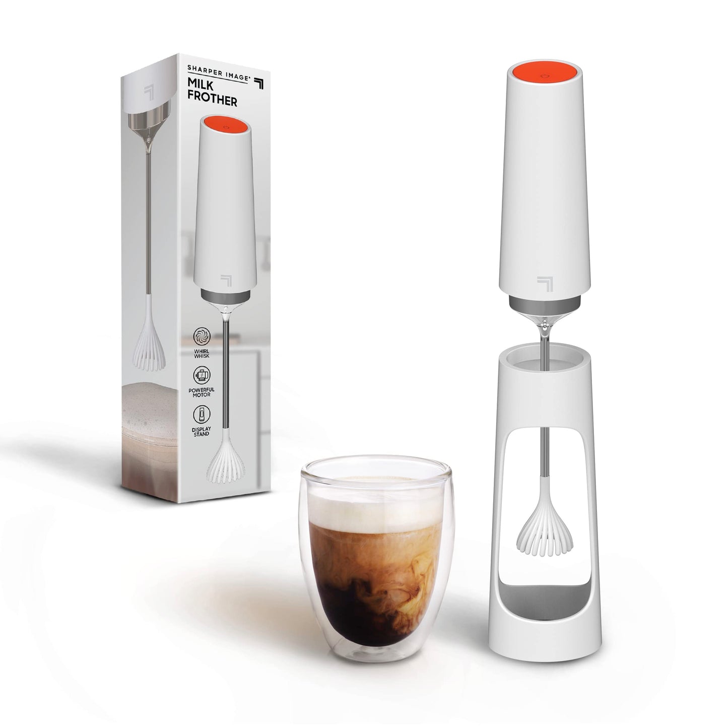 Sharper Image® Electric Milk Frother