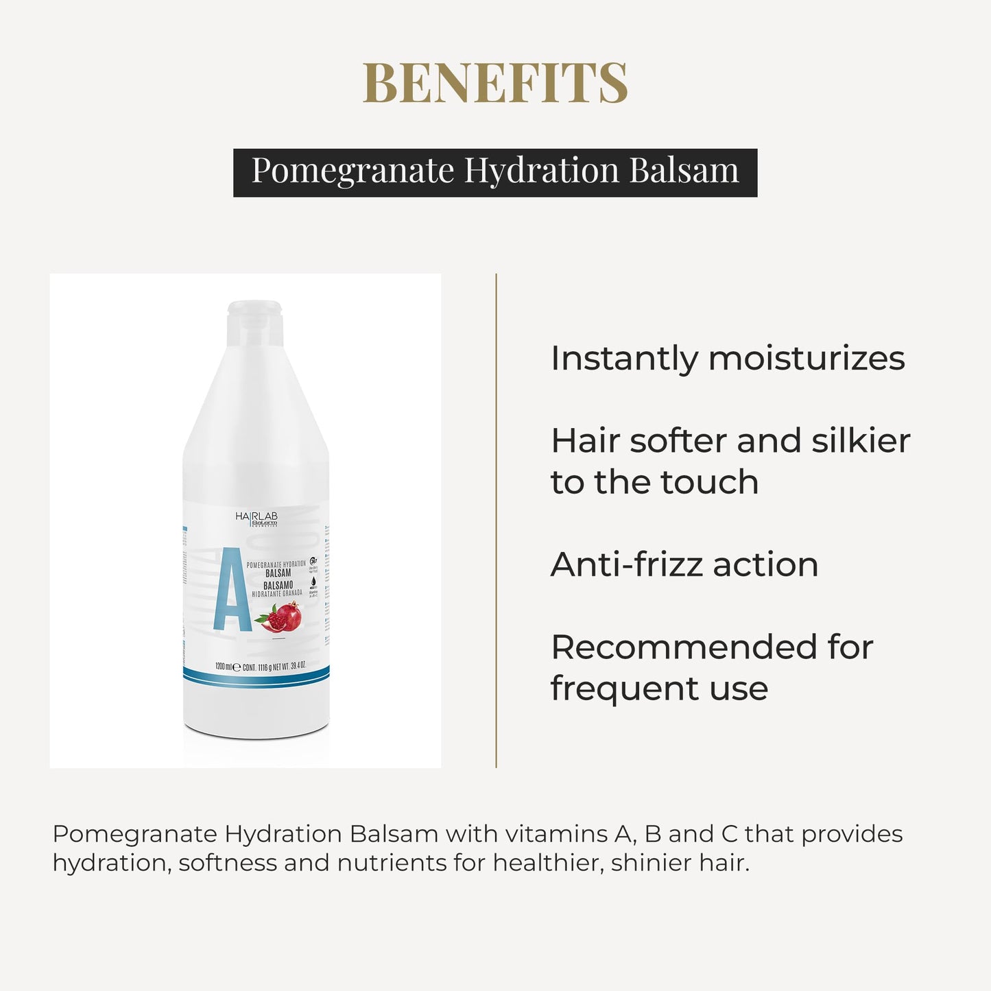 SALERM - Hair Conditioner - 1200 ml