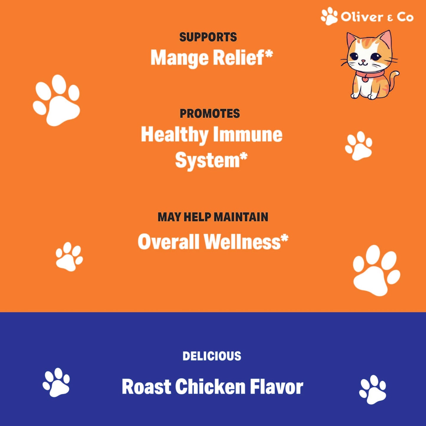 Natural Cat Mange & Dandruff Treatment, 1 oz