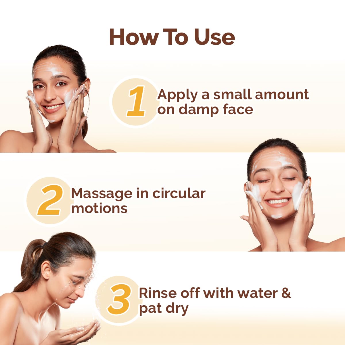 Mamaearth Ubtan De-Tan Face Wash 3.38 oz