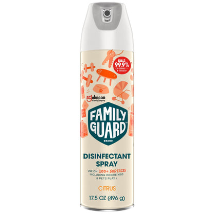 FamilyGuard Disinfectant Spray Aerosol Citrus