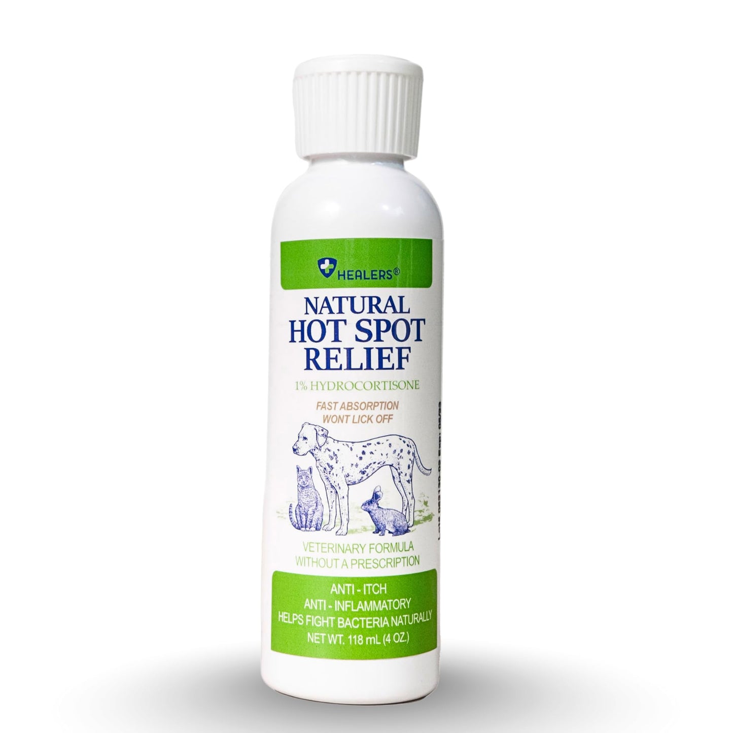 Healers Itch Relief Spray for Dogs (Damaged Box)