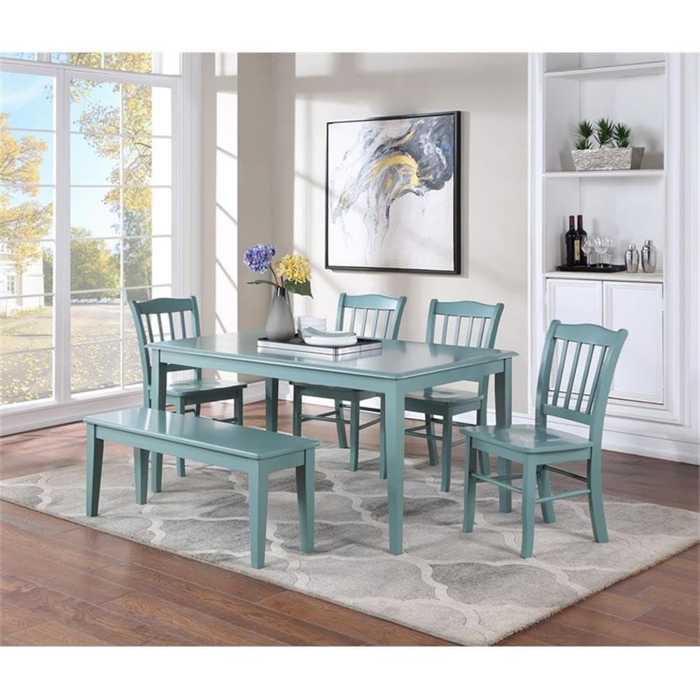 Boraam Shaker Backless Wood Bench - Aspen Valley