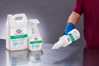 Clorox Healthcare Hydrogen Peroxide Cleaner Disinfectant Spray 1qt