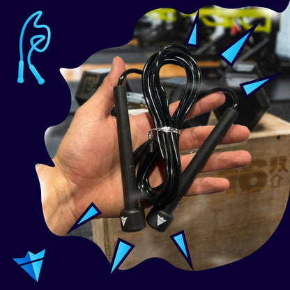 Weighted Jump Rope, High-Speed Training Rope - Premium Tangle-Free Design with No Screws - Perfect for Fitness, Crossfit, and Home Workouts Rapid Rope