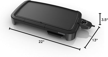 BLACK+DECKER® Nonstick Ceramic Electric Griddle