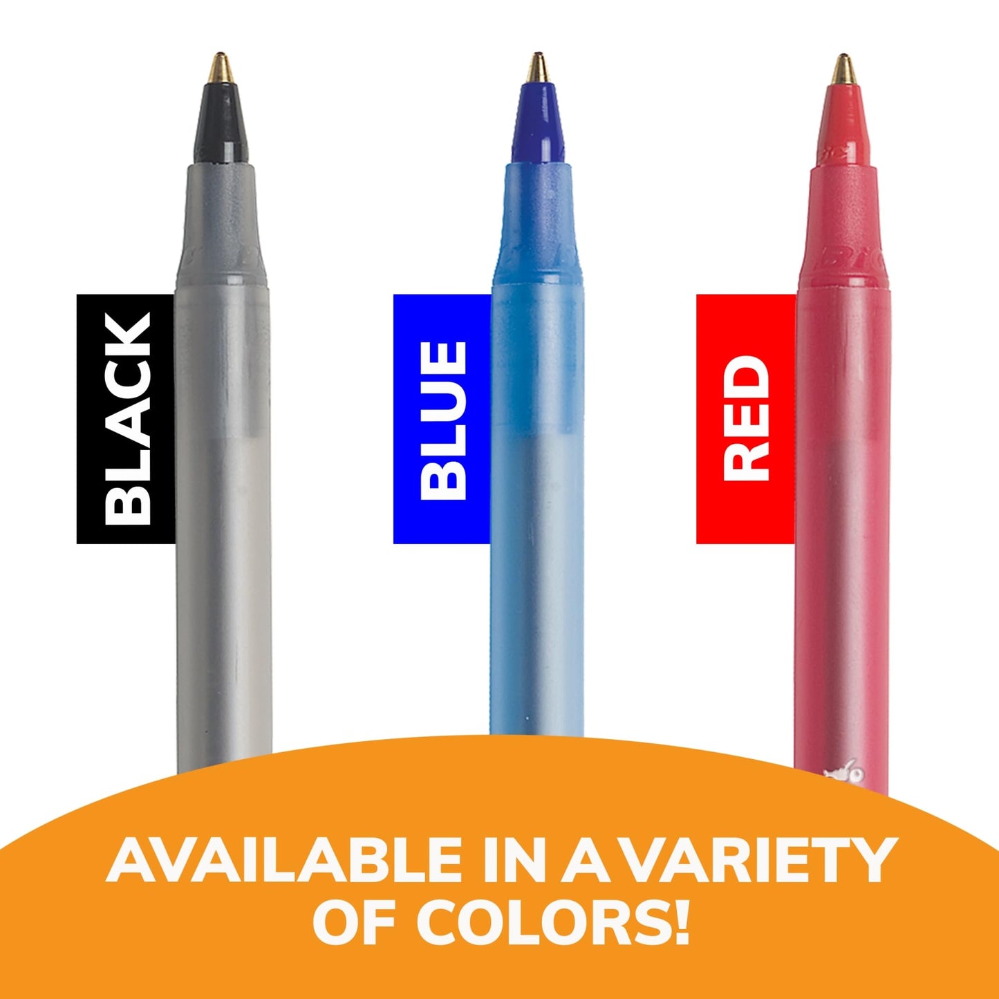 BIC Ballpoint Pens, Assorted Pack Of 60 Pens