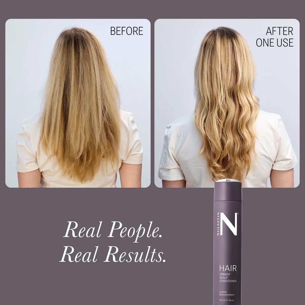 NULASTIN Vibrant Scalp Hair Conditioner & Replenishing Treatment, 10 oz