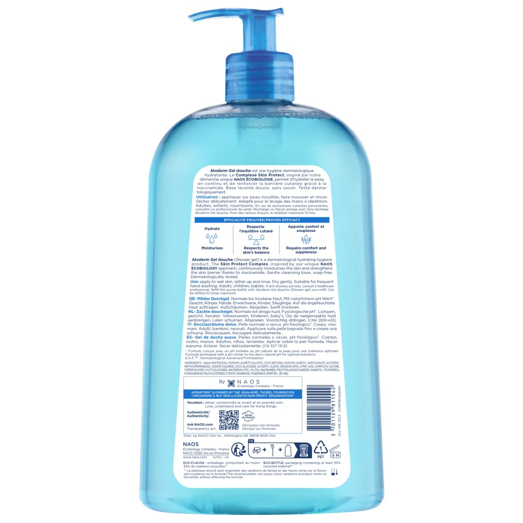 Bioderma - Atoderm Hydrating Body Wash