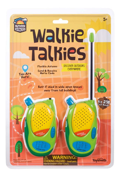 Toysmith Walkie Talkies, Green