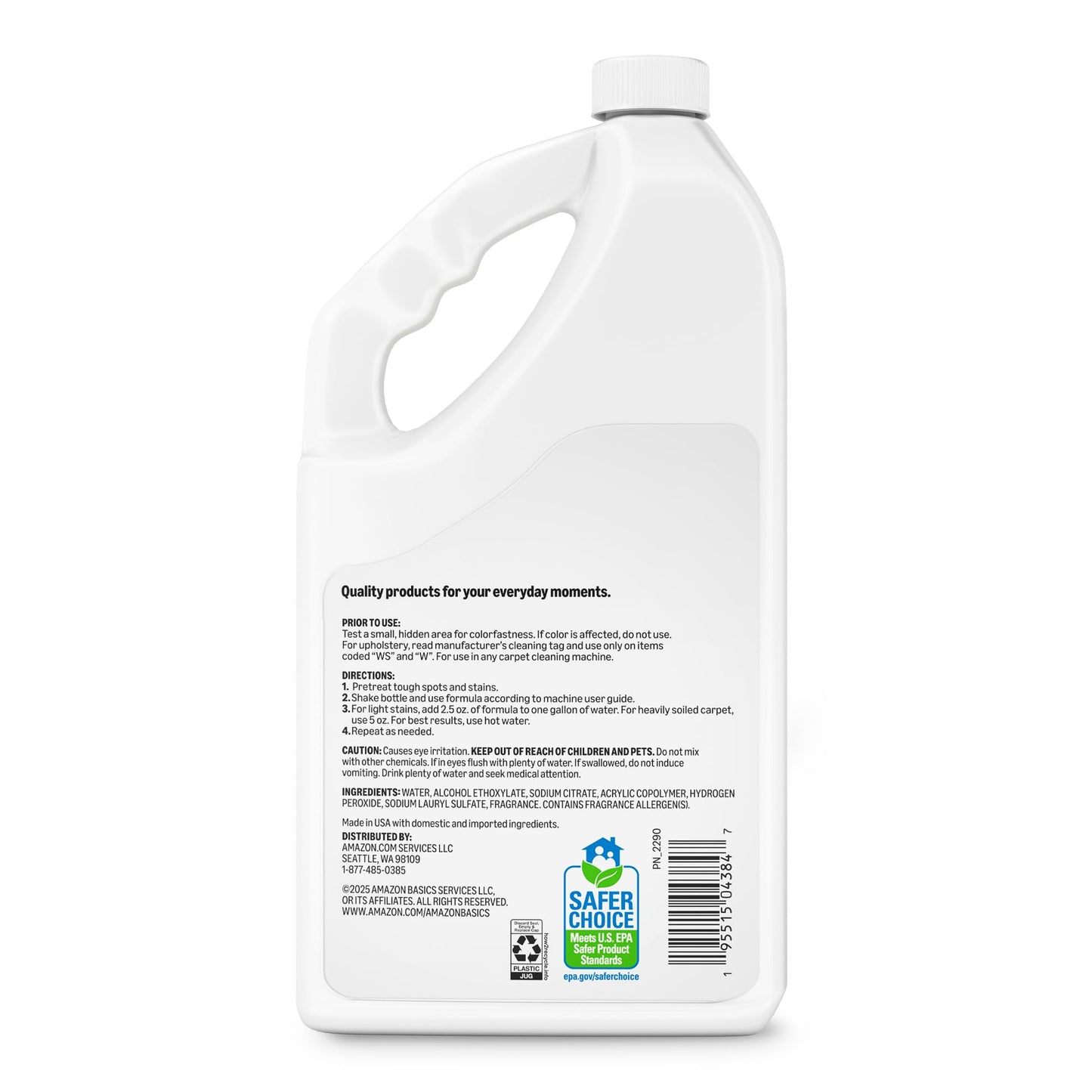 Amazon Basics Oxy Carpet Stain Remover Cleaner 64fOz
