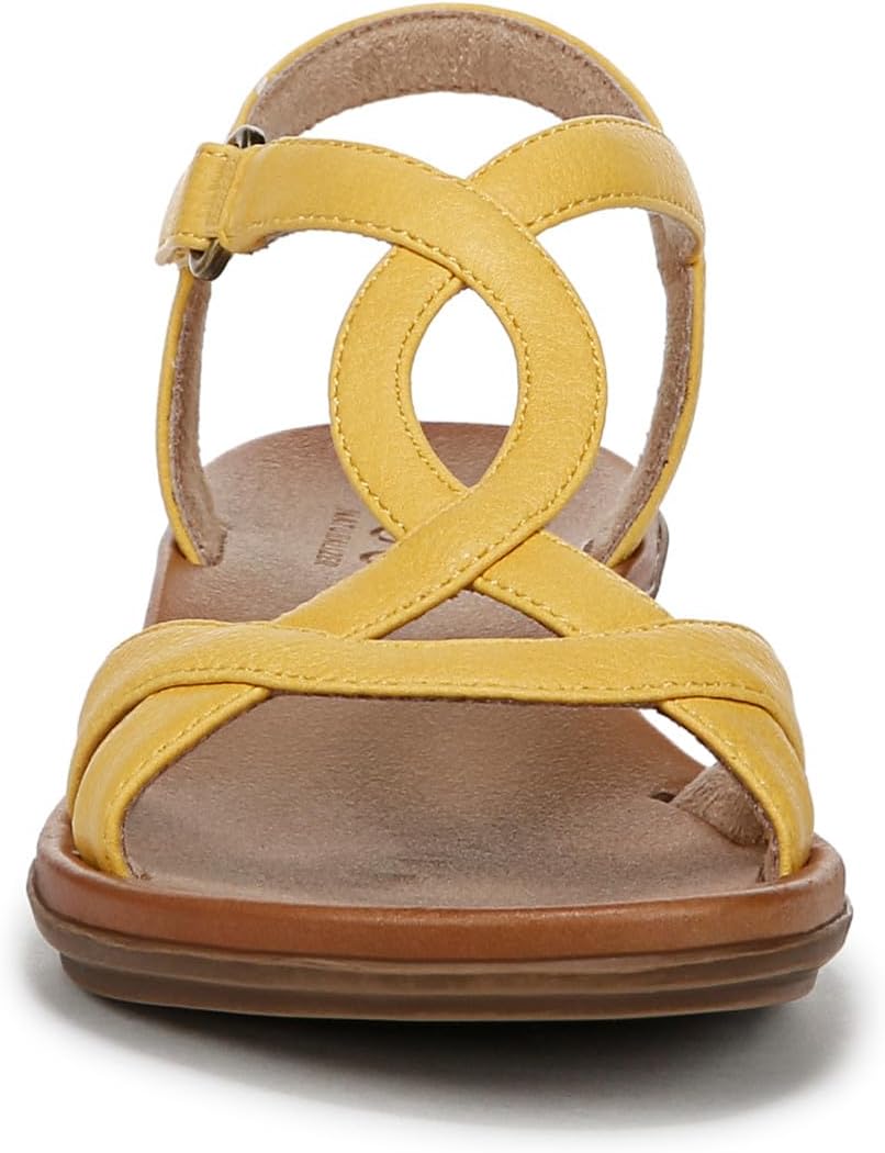 Women's 9M Naturalizer SOUL, Solo Sandal, Yellow