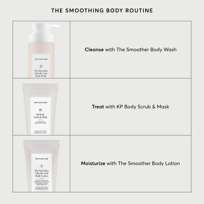 Naturium The Smoother Glycolic Acid Body Wash, 16.9 fl oz