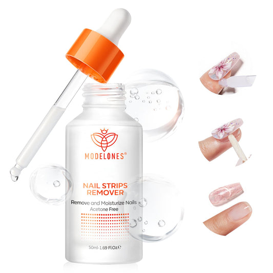 Modelones Semi-Cured Gel Nail Strip Remover 50ML