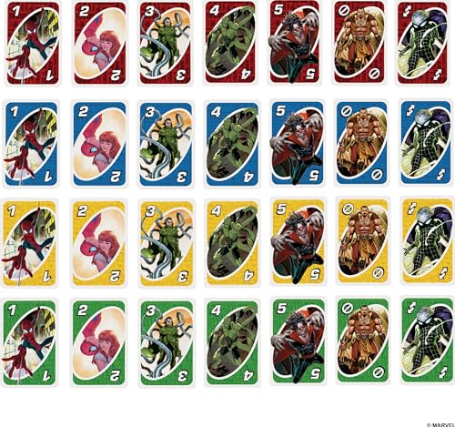 Mattel Games UNO The Amazing Spider-Man Card Game