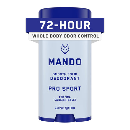 Mando Whole Body Deodorant, Pro Sport 2.6 oz (packaging may vary)