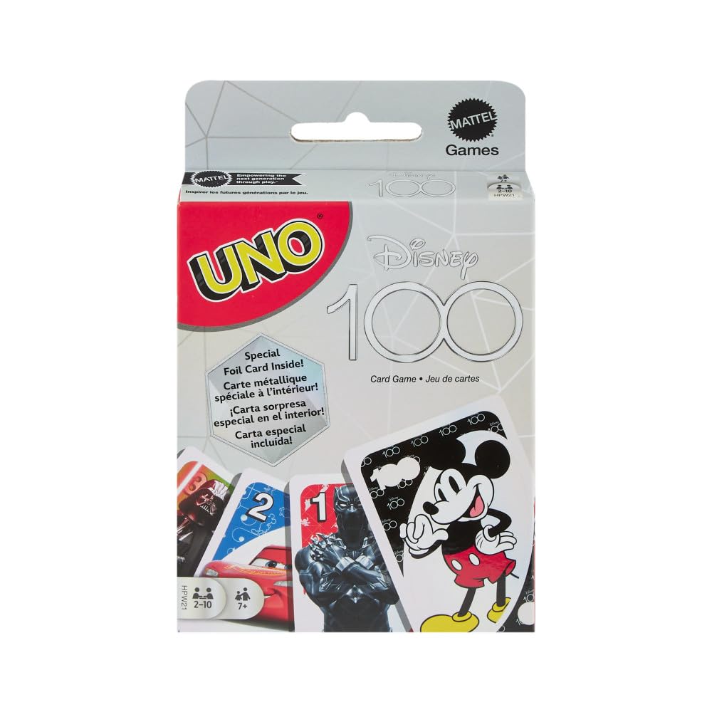 UNO Disney 100 Card Game