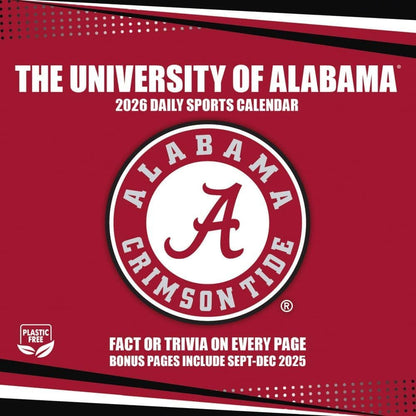Turner Sports - Alabama Crimson Tide 2026 Box Calendar - Multicolor