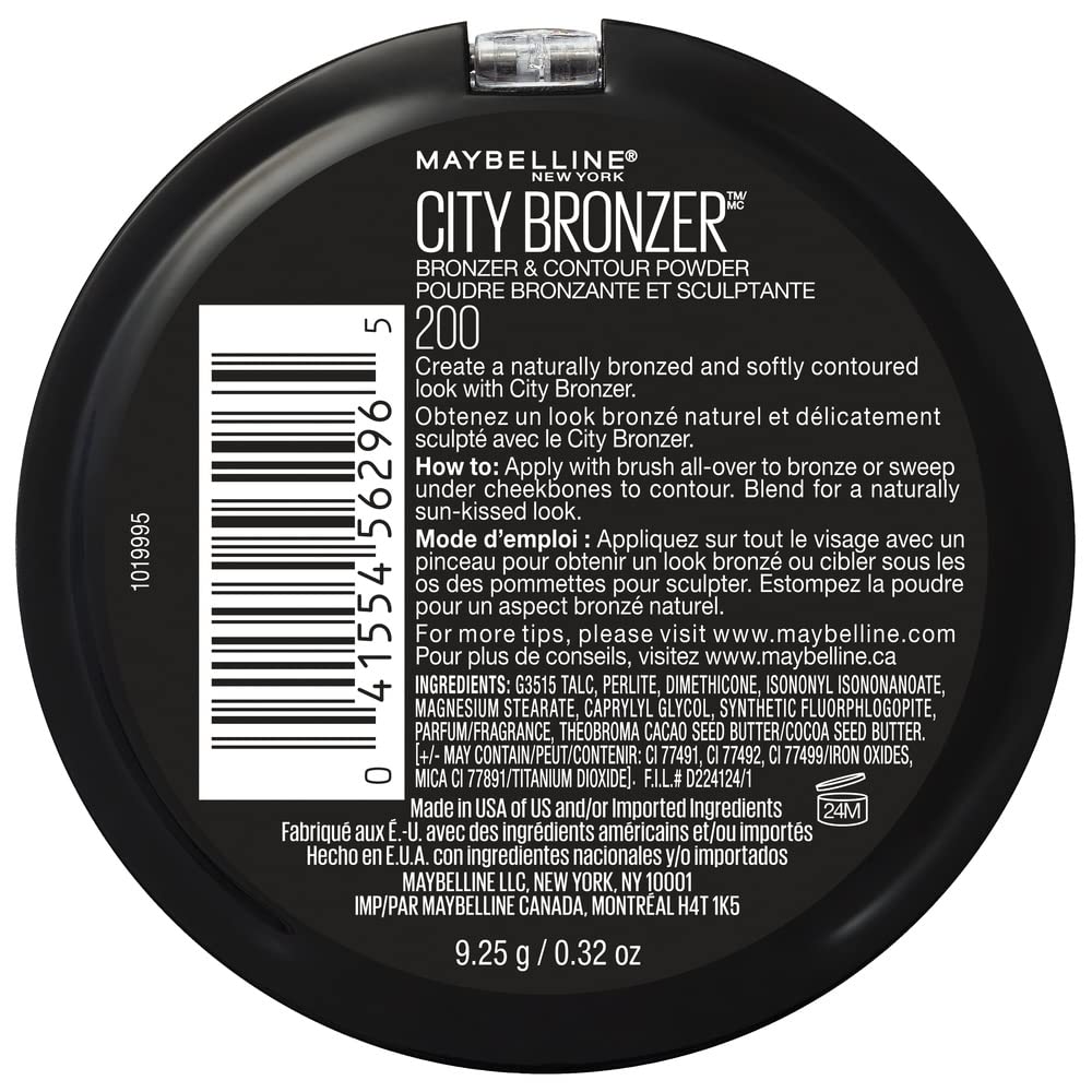 New York City Bronzer and Contour Powder, 200 Medium