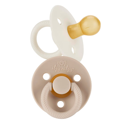 Itzy Soother™ Natural Rubber Pacifiers 2pk